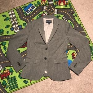 Banana republic women striped suite jacket size 0